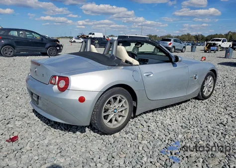 2005 BMW Z4 2.5 z USA, uszkodzony, nr VIN 4USBT33575LS56659